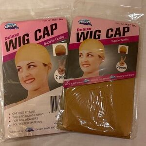 Deluxe Wig Cap Sets- Tan